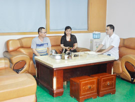 与创赢博(中国)合作已有五年，服务很周到